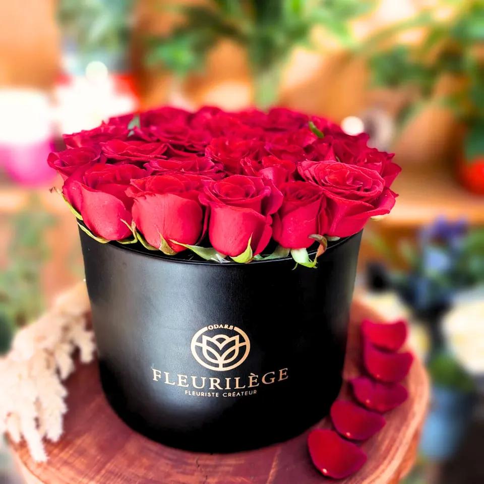 Boite De Fleurs plate L