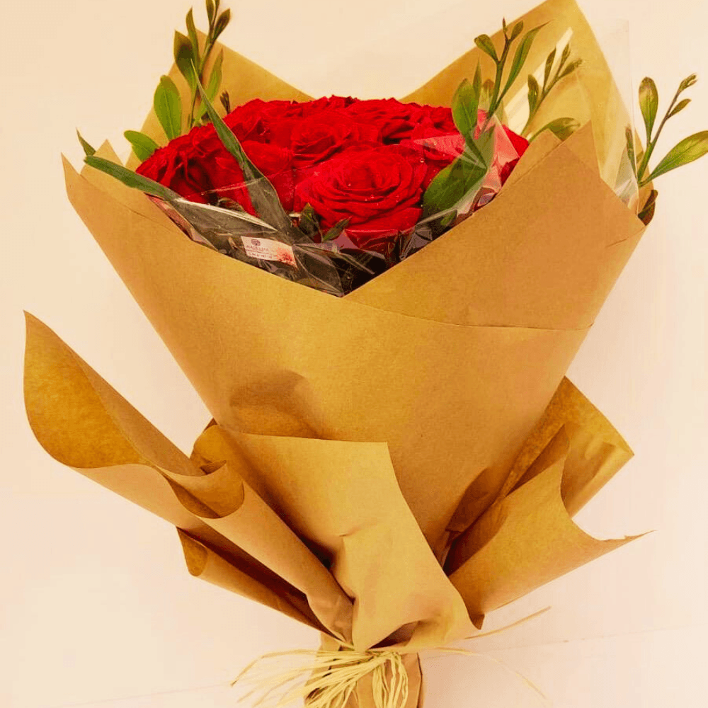 Bouquet Kraft 20 roses
