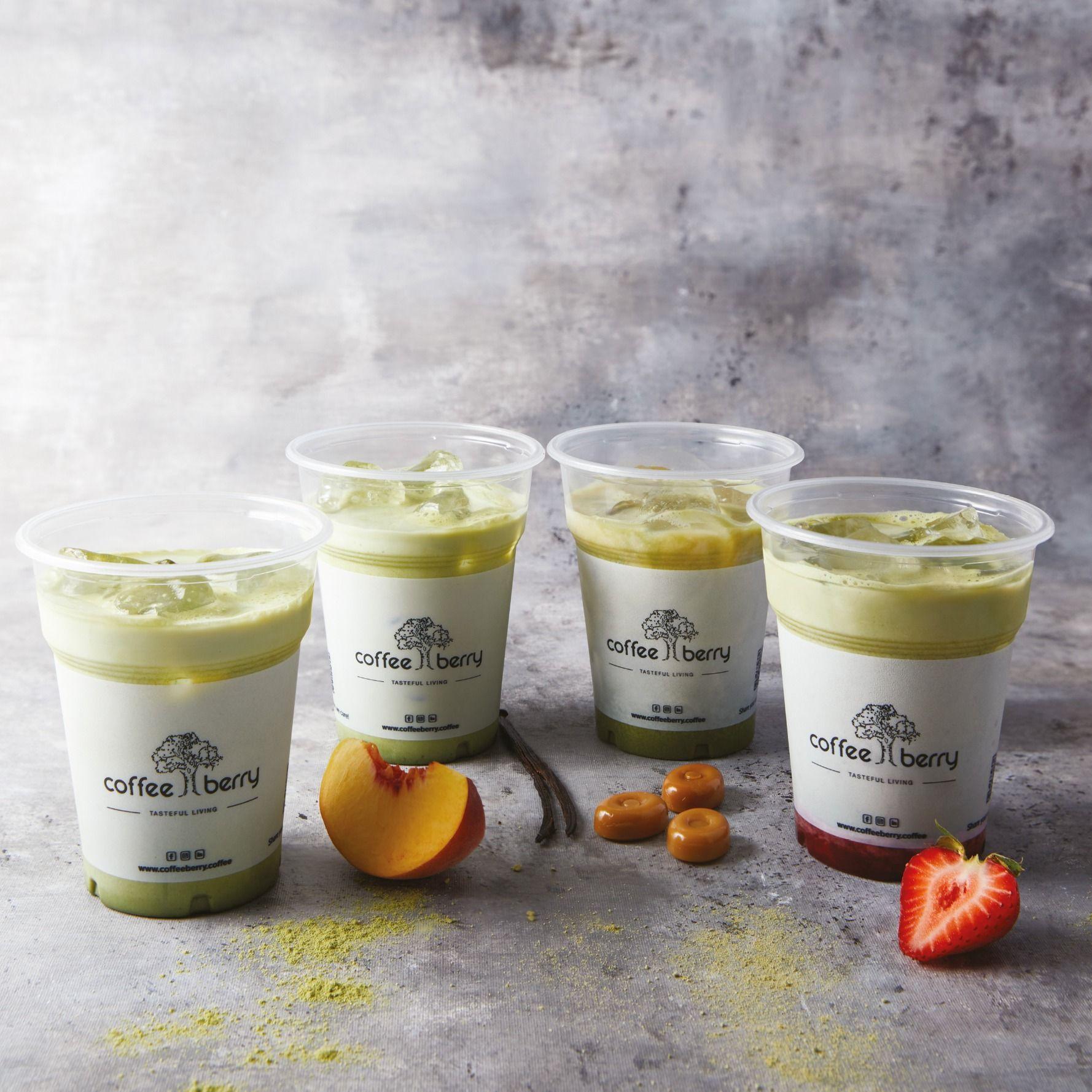 Iced Vanilla Matcha Latte