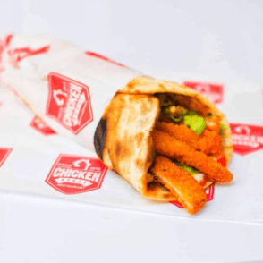 Naan Escalope Panée