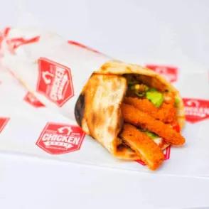 Naan Escalope Panée