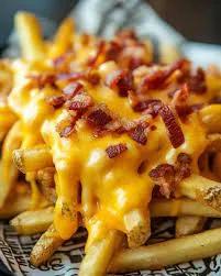 Frites Epicées Sauce Fromagére