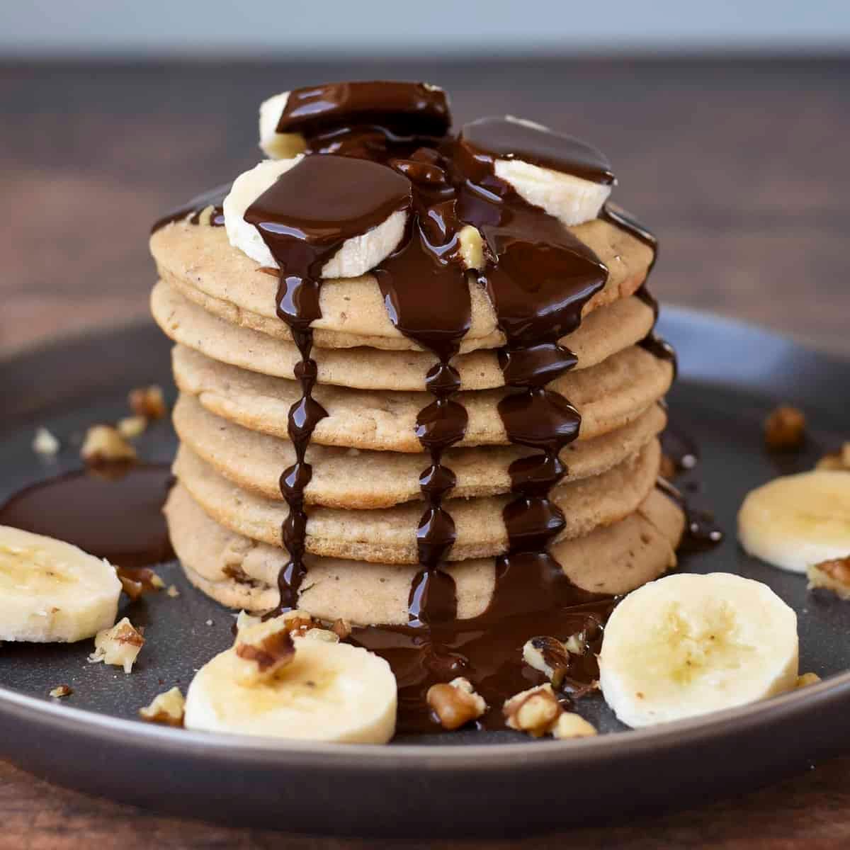 Pancakes Chocolat + Fruit