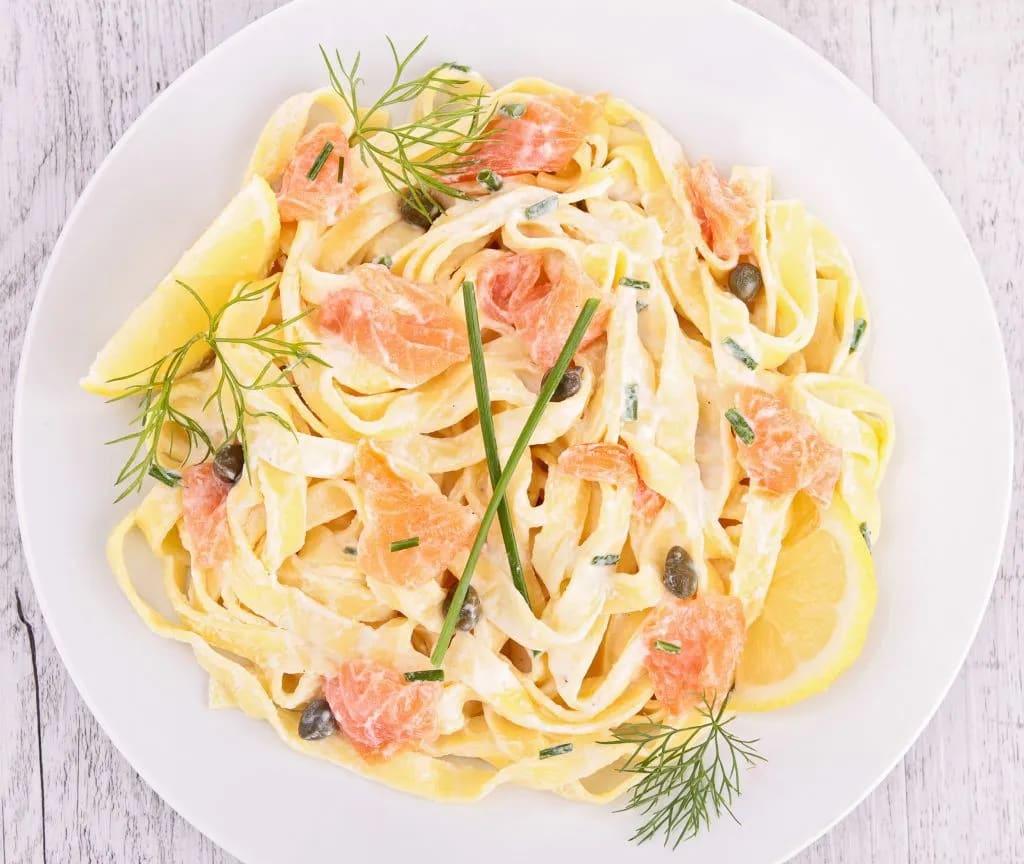 Tagliatelle Saumon Fumé