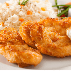 Plat Escalope Panée