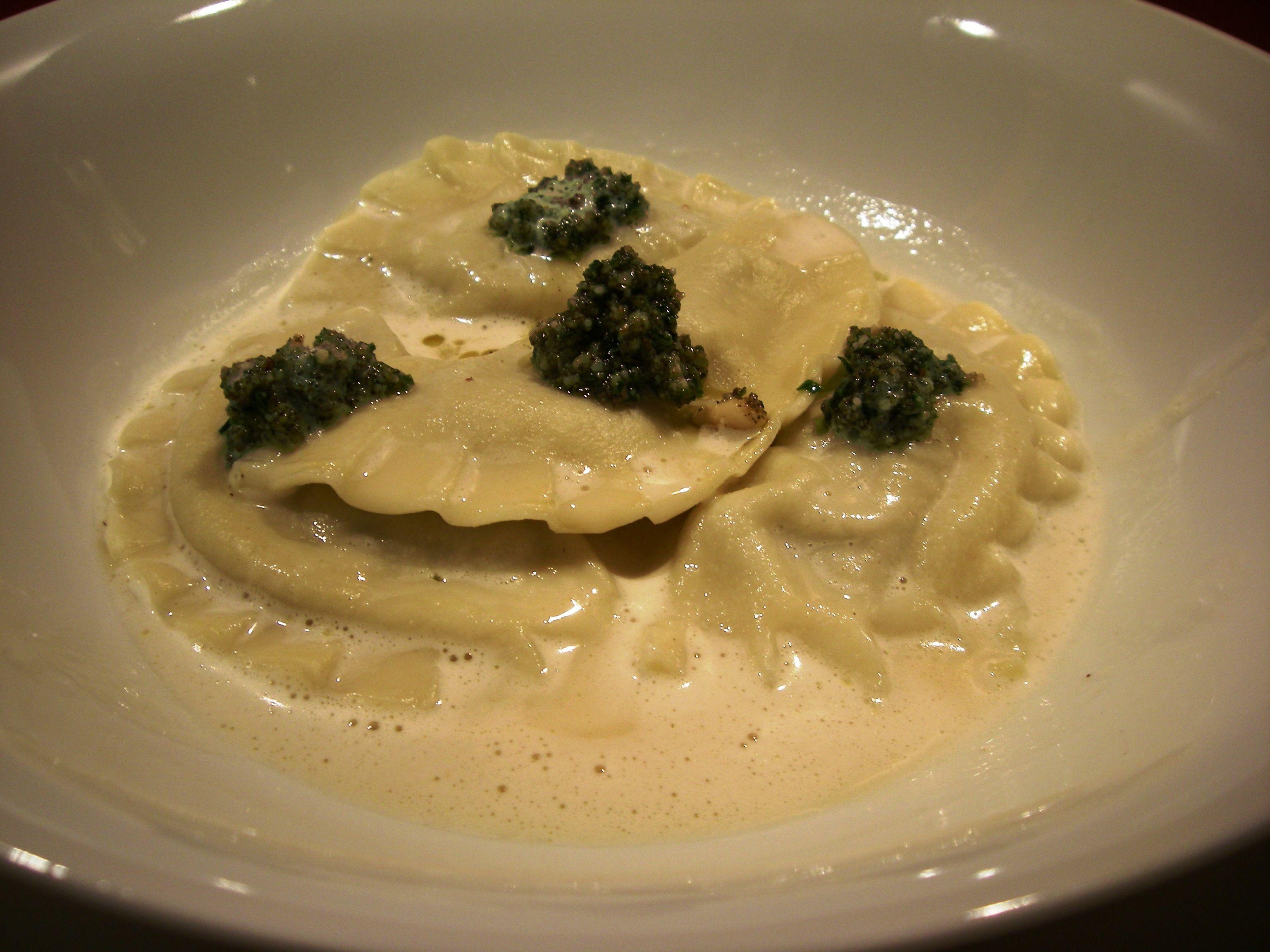 Ravioli Poulet & Champignons