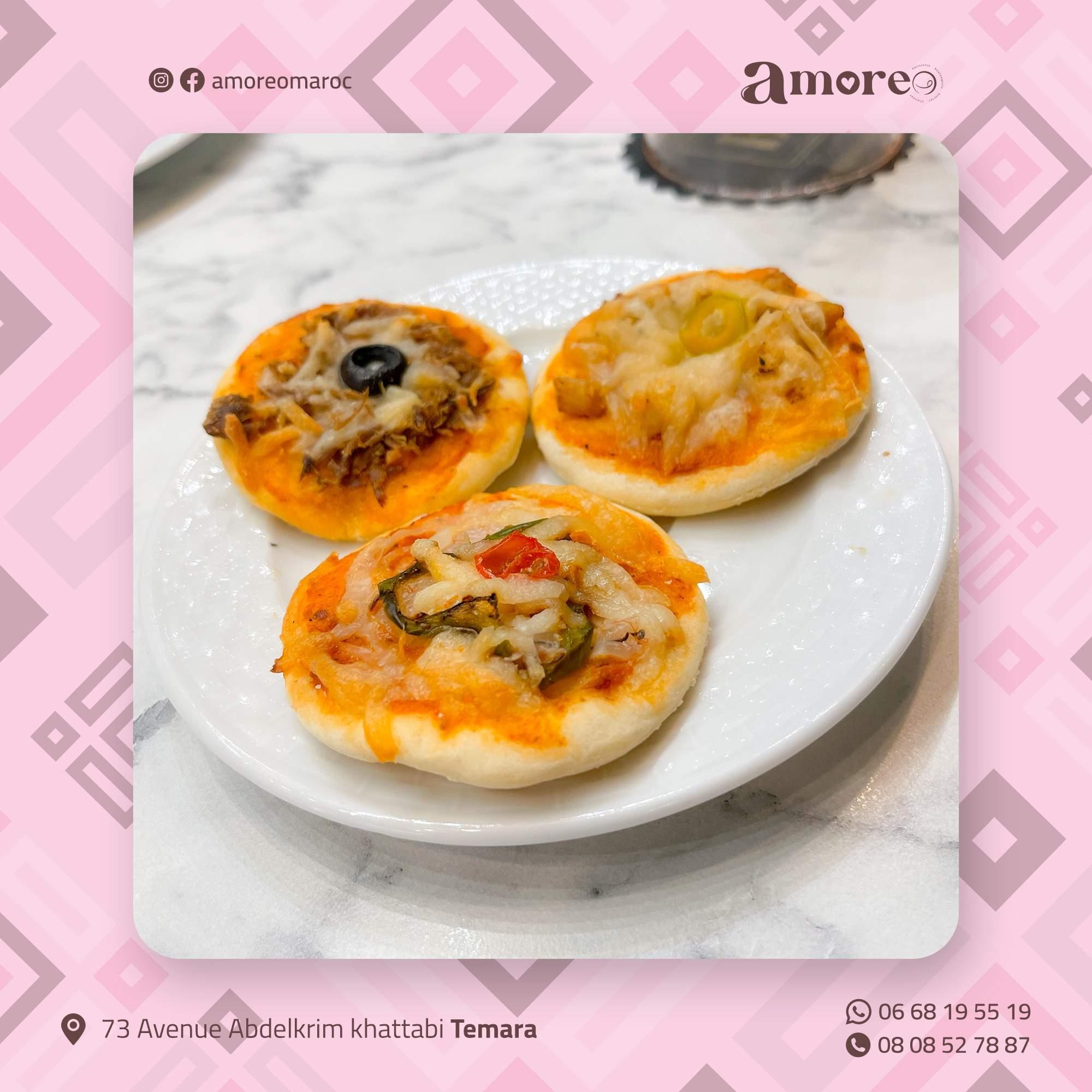 Mini-pizza Viande Hache