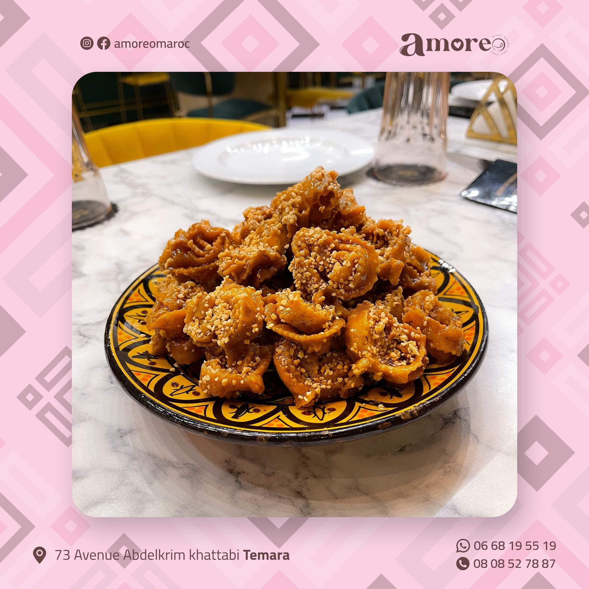 Chebakia aux Amandes 500g (100% Amandes)