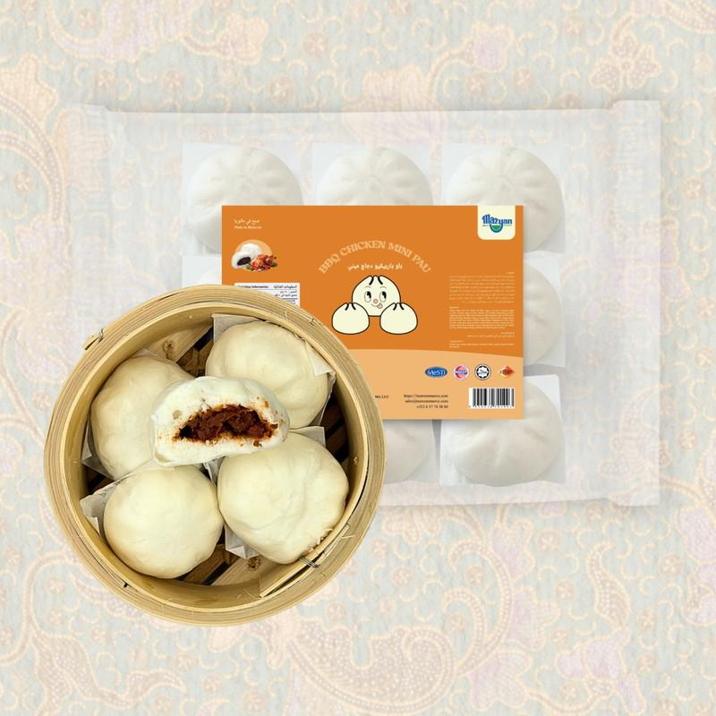 Brioches Vapeur Saveur Poulet Barbecue @ BBQ Chicken Baozi (30g x 9 pcs)