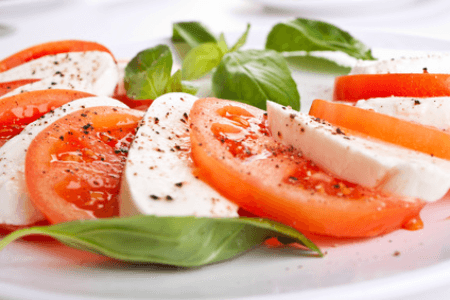 Salade Mozza Tomate