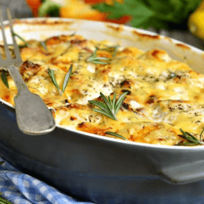 Gratin Poulet Champignon