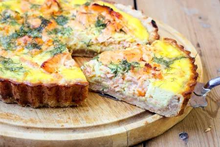 Tarte Salée aux Crevettes