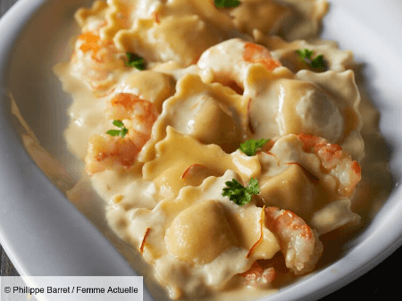 Ravioli aux Crevettes