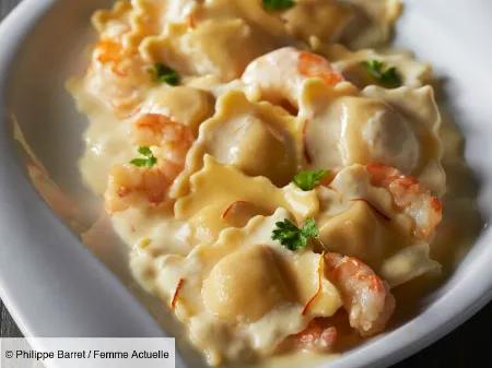Ravioli aux Crevettes