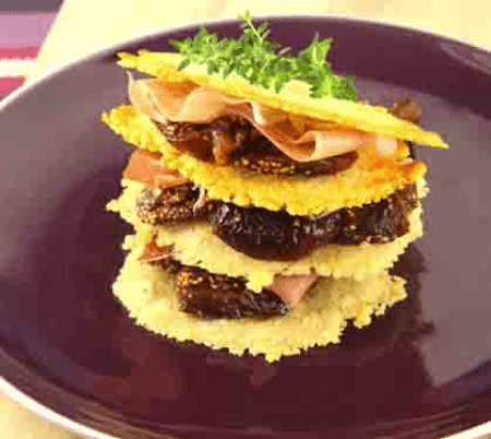 Mille-Feuille de Poulet à la Parmigiana