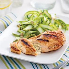 Poulet Farcie aux Crevettes