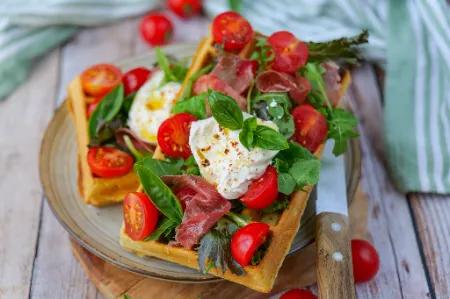 Gaufre Mexicaine Gratiné