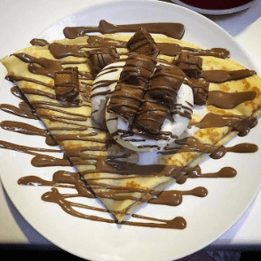 Crêpe Nutella Kinder Bueno