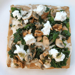 Pizza Complète Ricotta Epinard - 270 cal