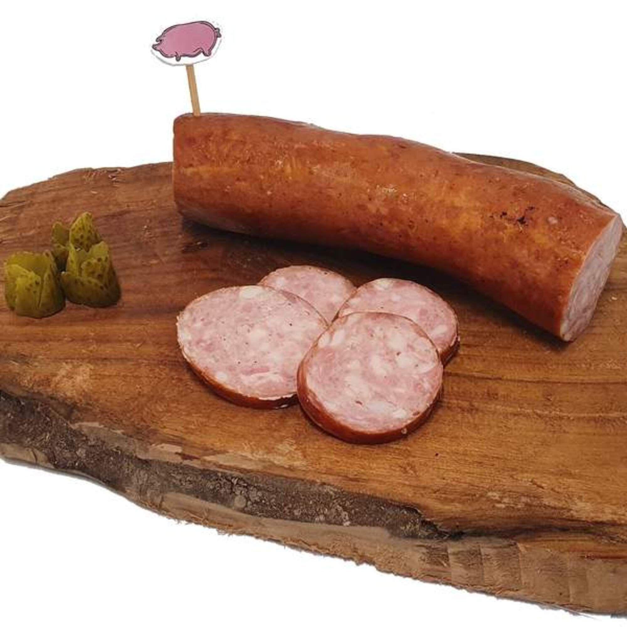 Le Saucisson À L'ail Fumé 200gr
