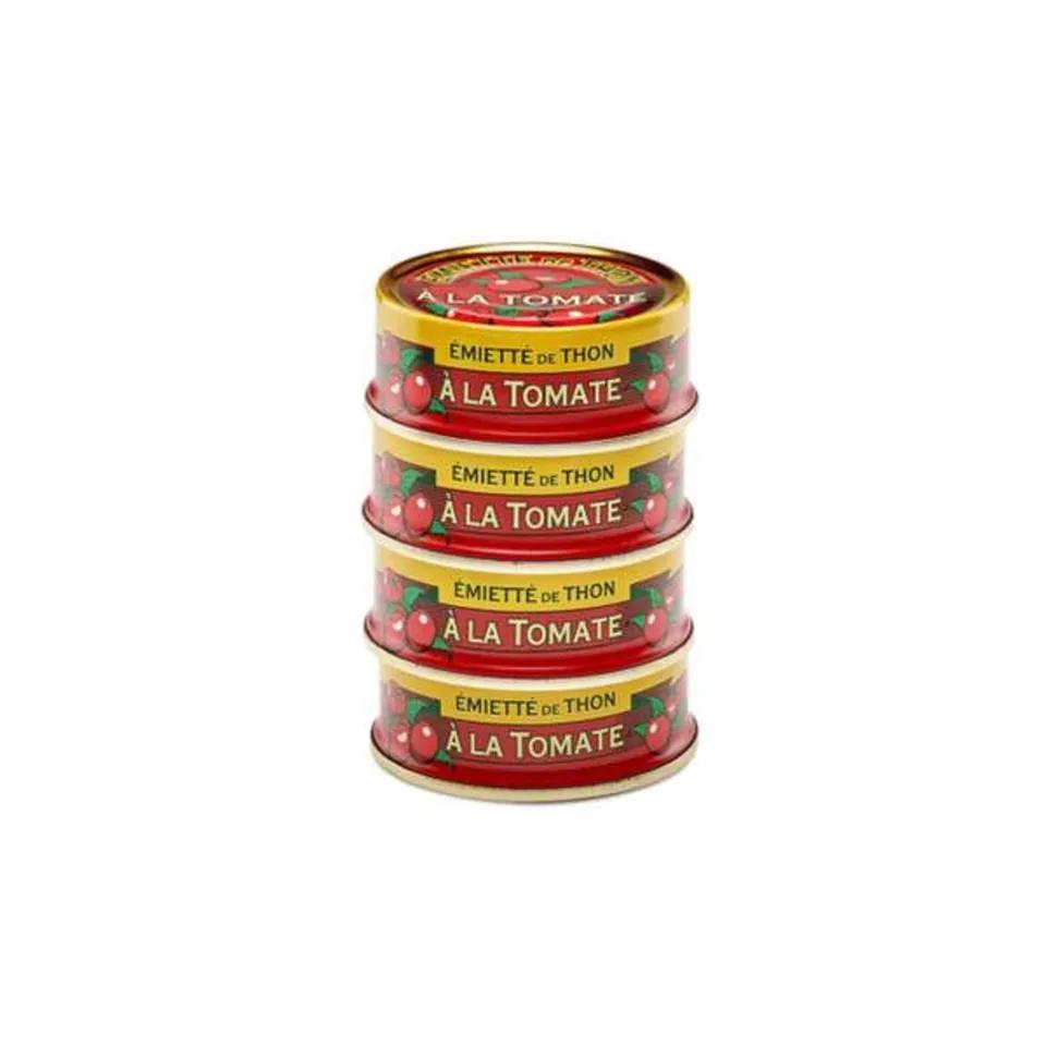 Émietté De Thon À La Tomate