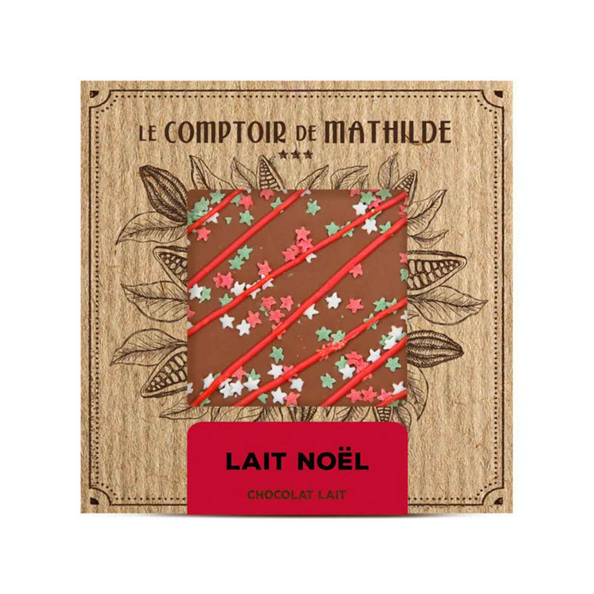Tablette Chocolat Au Lait Festif 80g