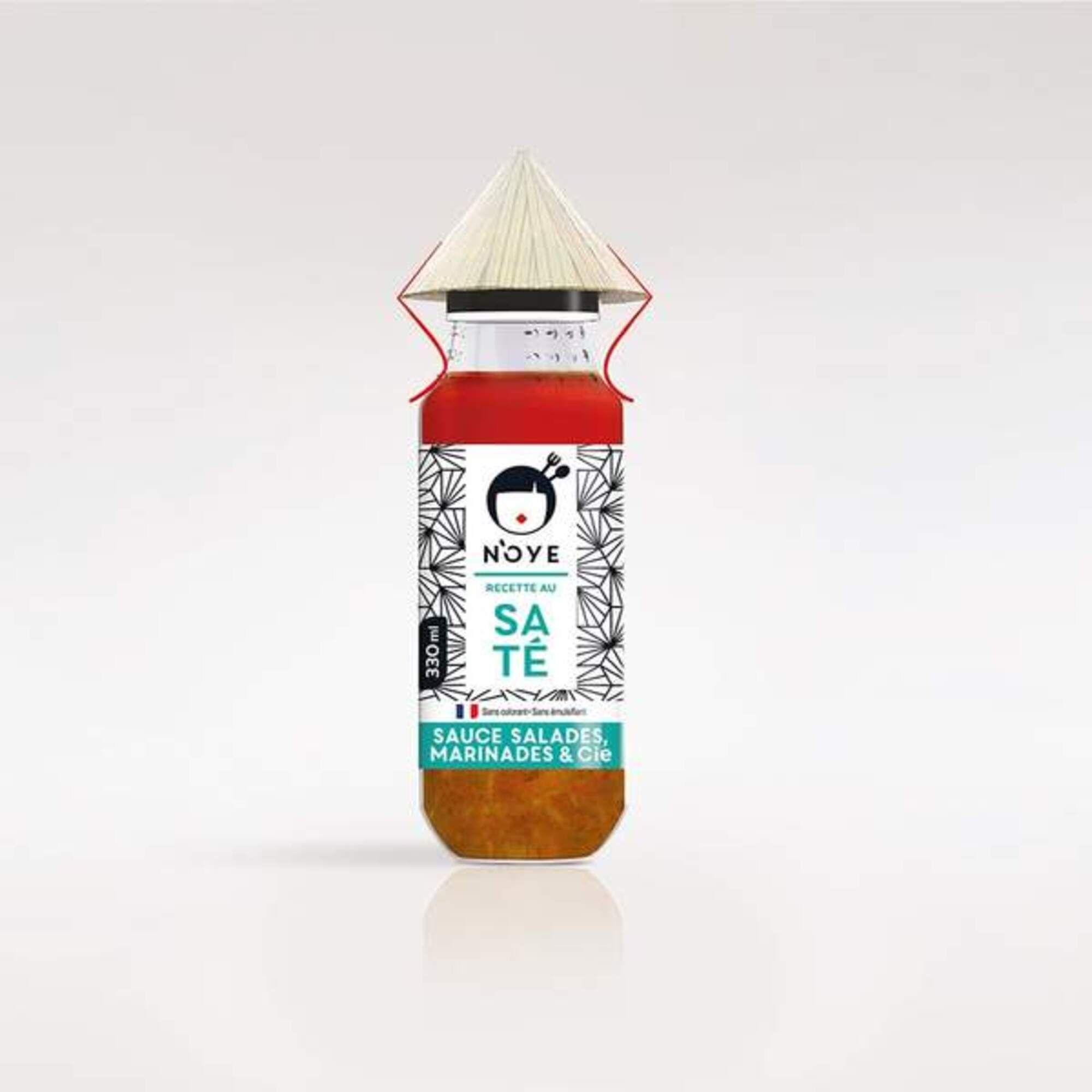 Sauce Vinaigrette Noye Au Sate 33cl