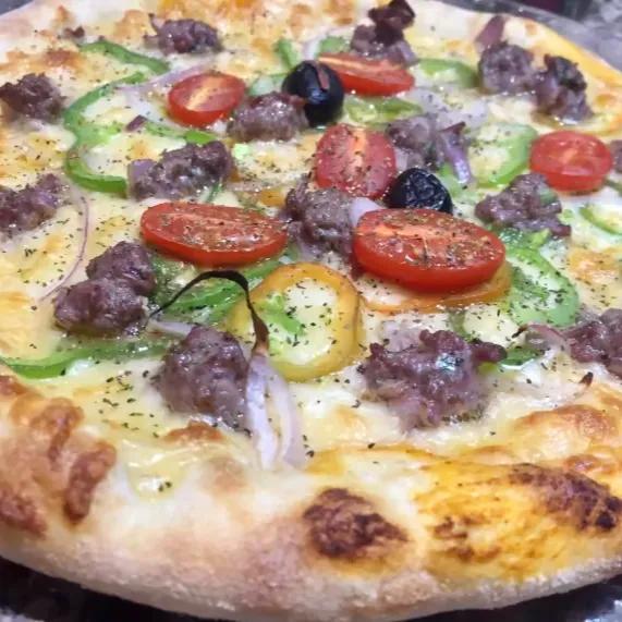 Pizza viande hachée