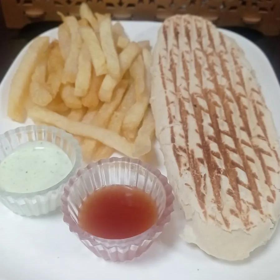 Panini viande hachée