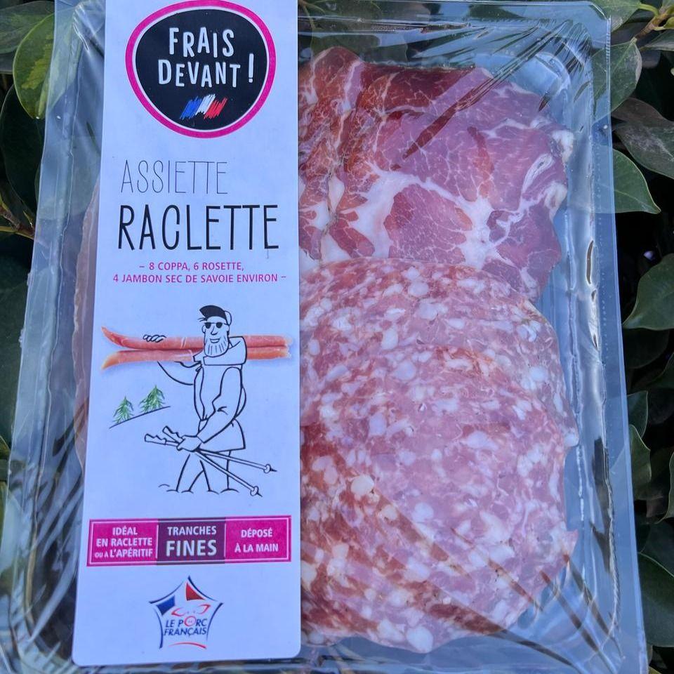 Assiette Raclette 120g*10