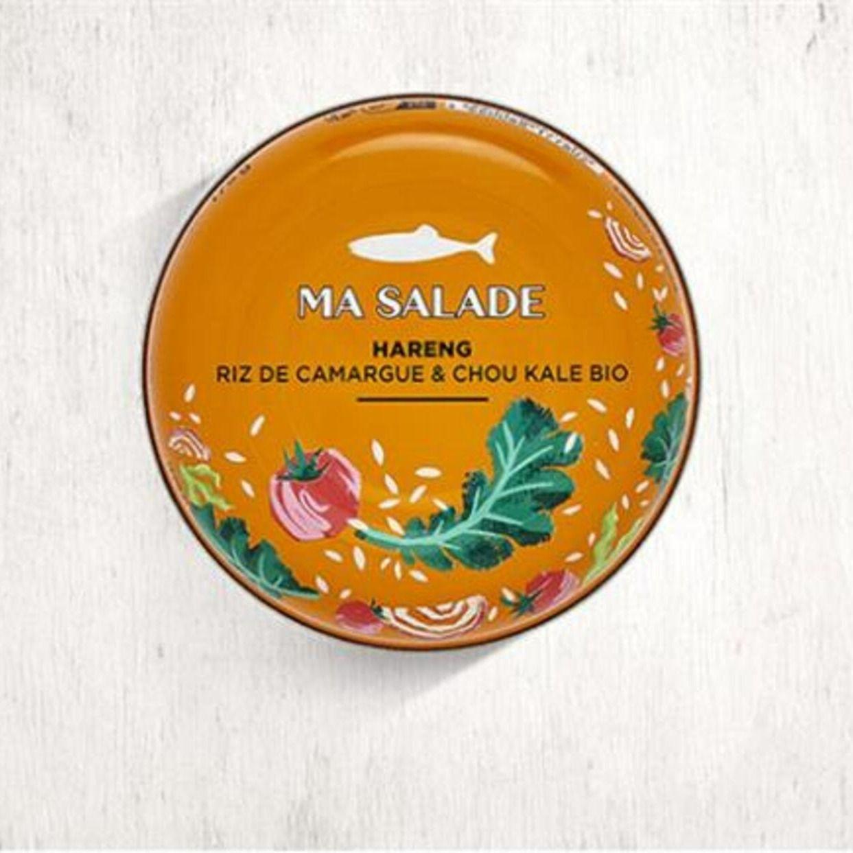 Salade De Hareng Riz De Camargue Chou Kale