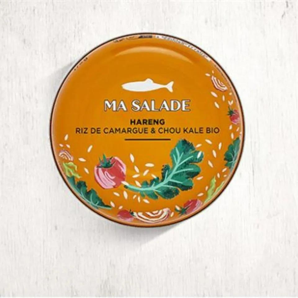 Salade De Hareng Riz De Camargue Chou Kale
