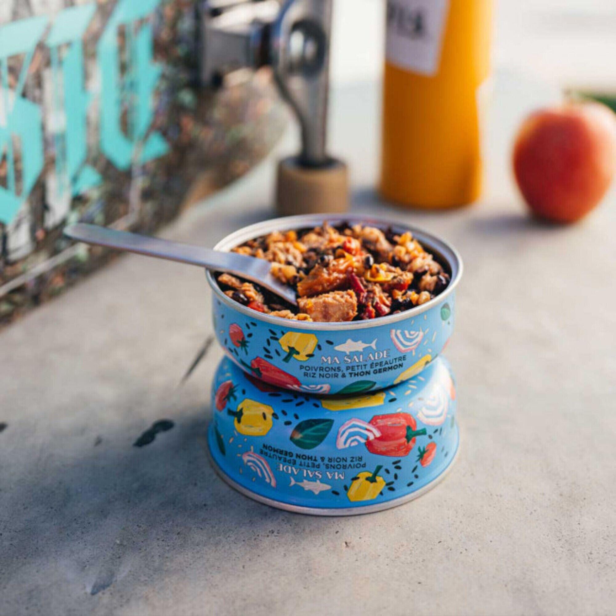 Salade Thon Riz Poivrons