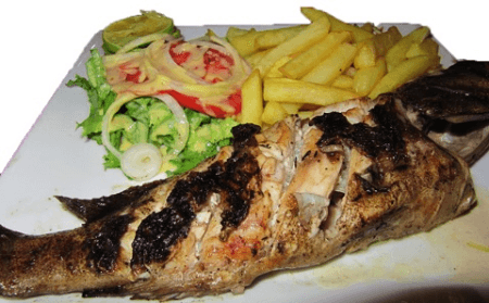 Poisson Braisé Frites