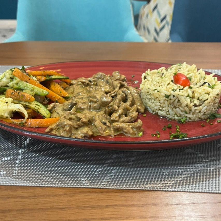 Émincé De Poulet Crème Champignons