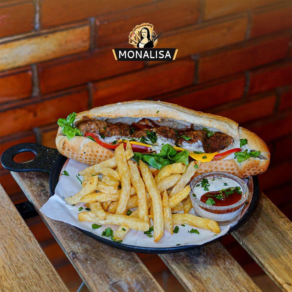 Sandwich Viande Poulet  Hachée