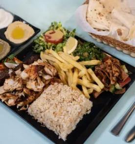 Plat Kabeb Chawarma