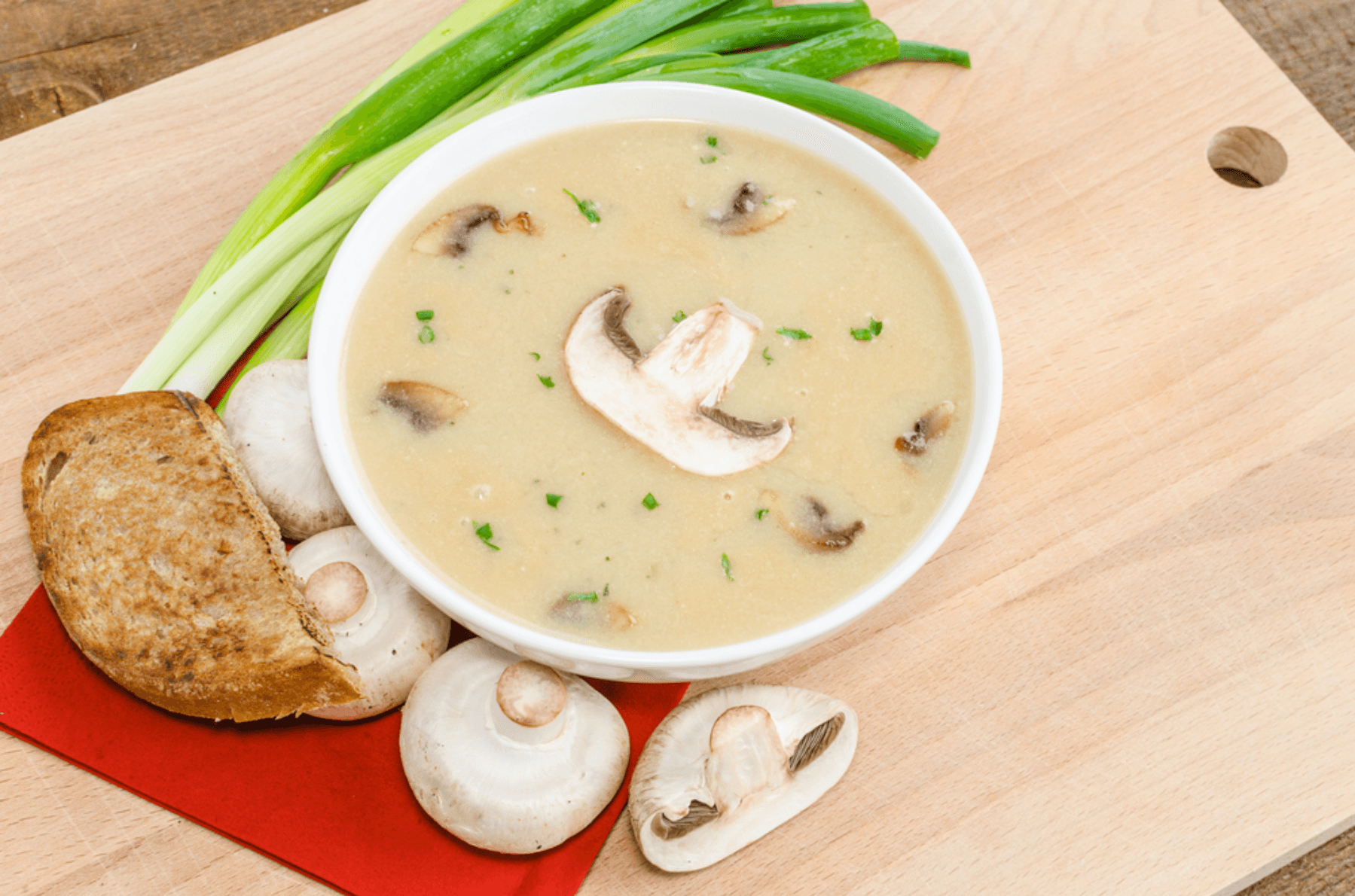 Soupe à La Crème Champignons