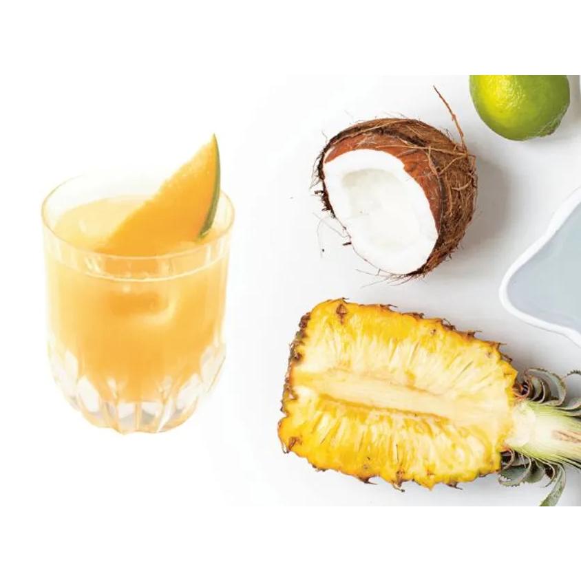 Jus d'Ananas au Noix de Coco