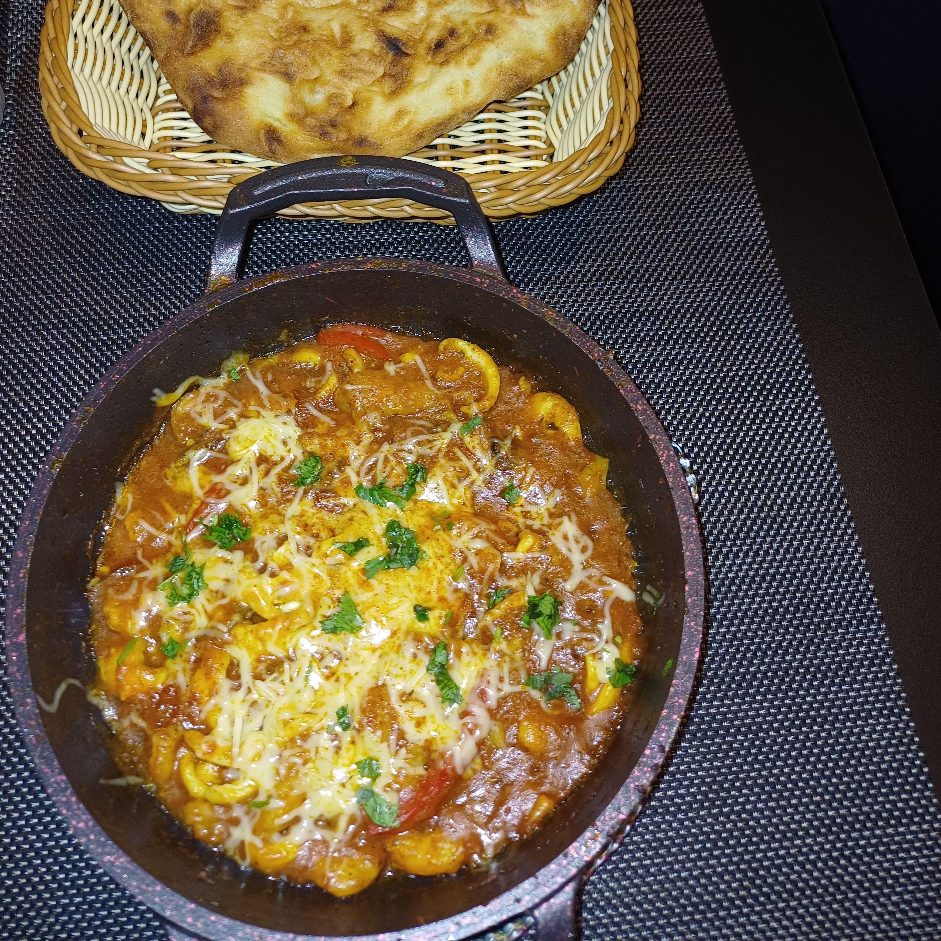 m9ila crevettes épinards