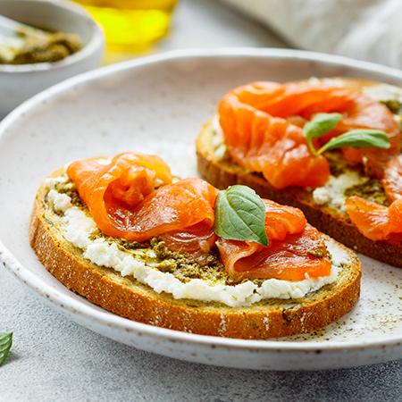 Bruschetta Saumon