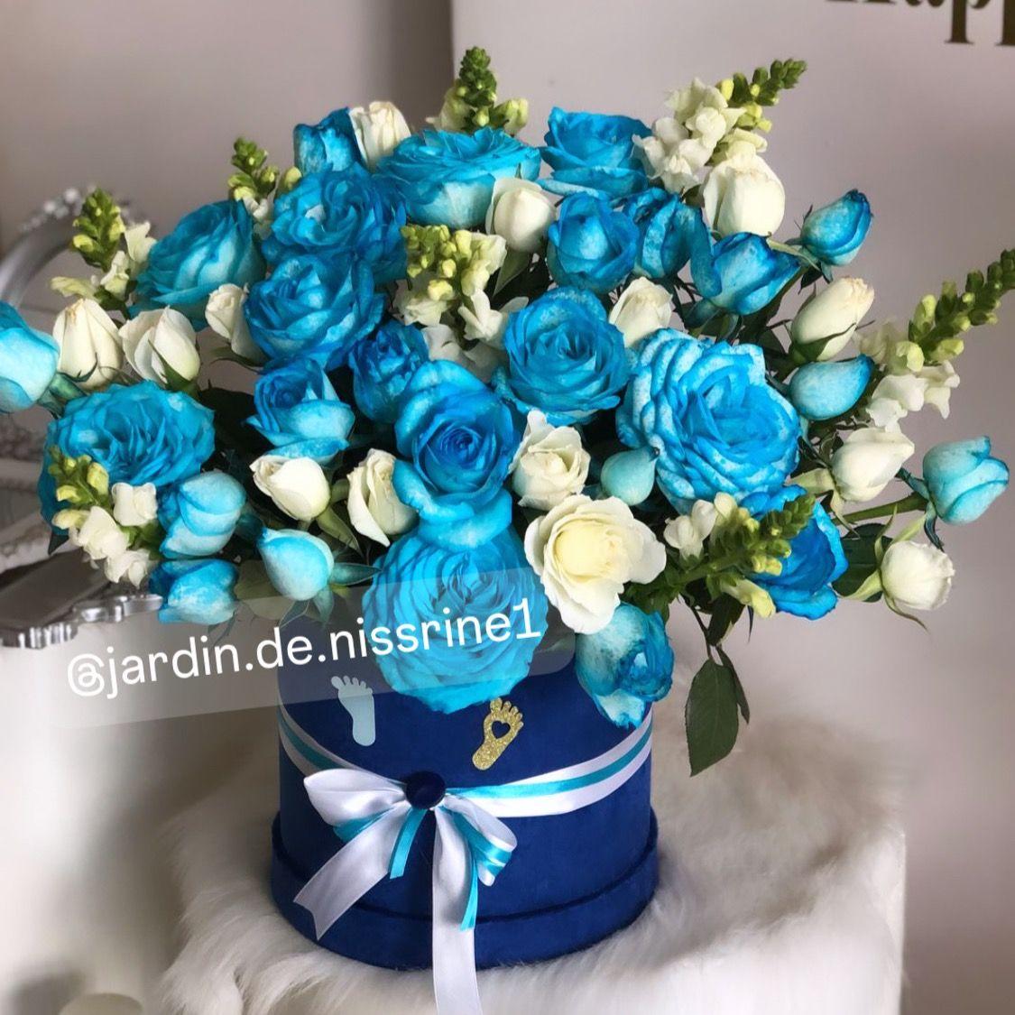 Bleu flowers