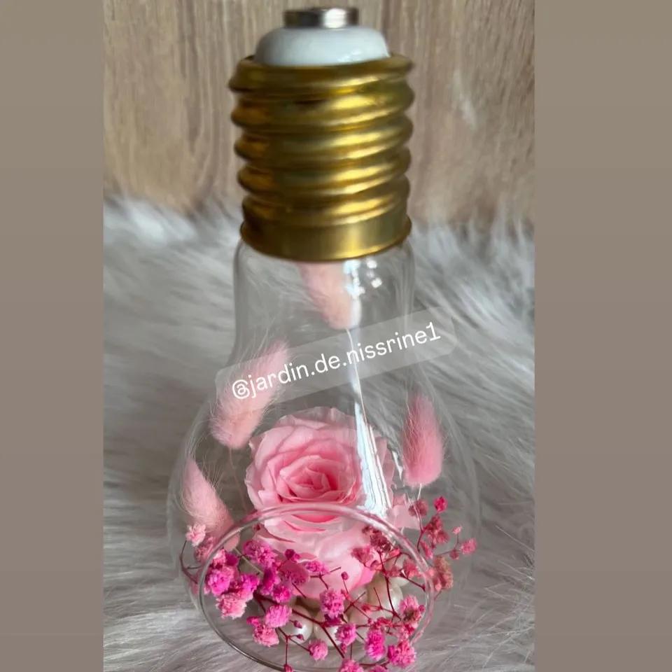 Rose éternelle Avec fleurs séchée I