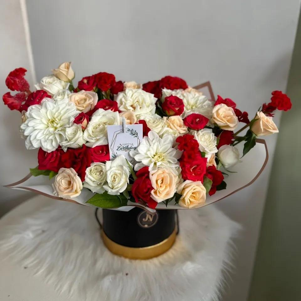 Box rouge et blanc