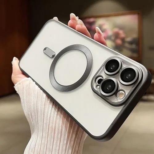 Iphone 16 Pro Max Wireless Case Gris