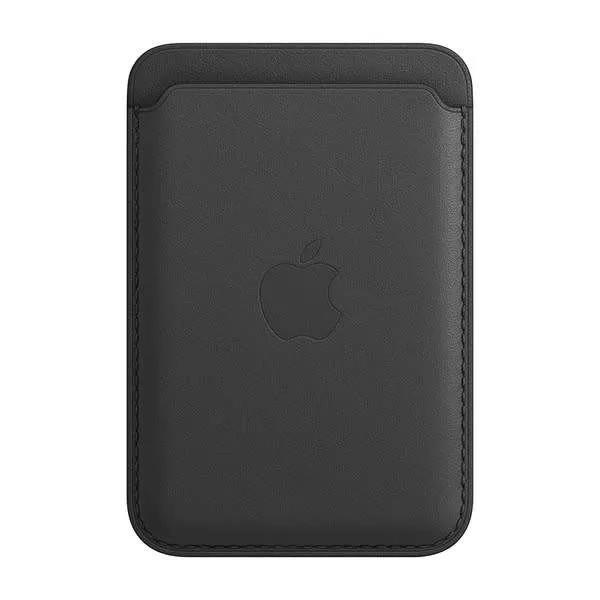 Leather wallet magsafe