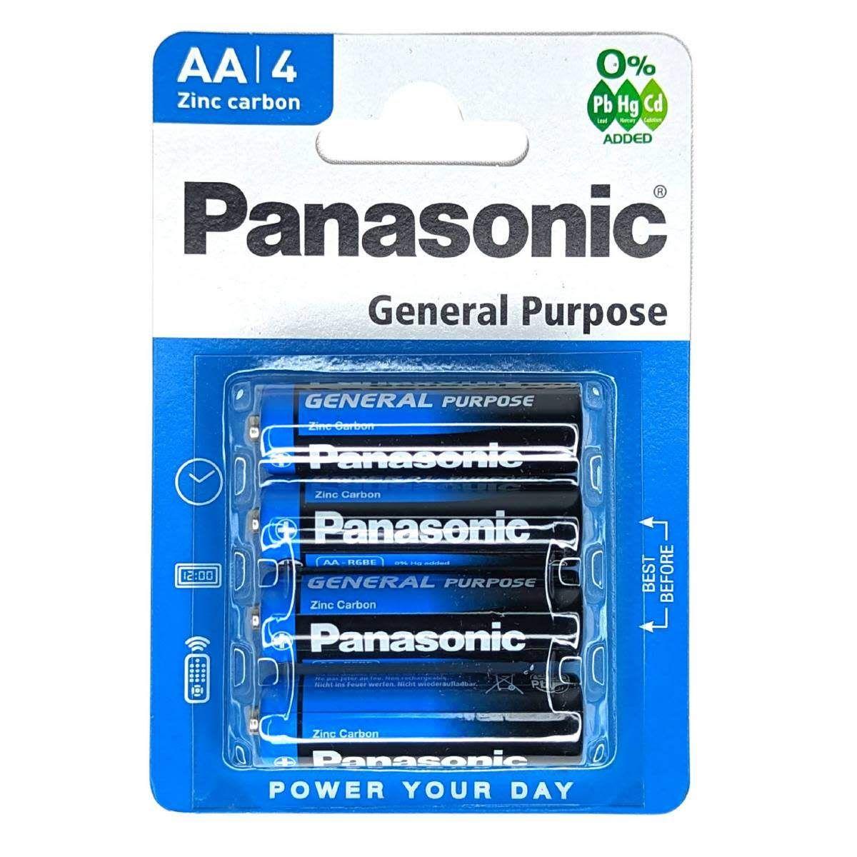 Piles AA panasonic