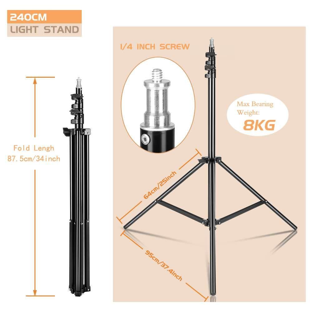 Support tripod 2,4m reglable