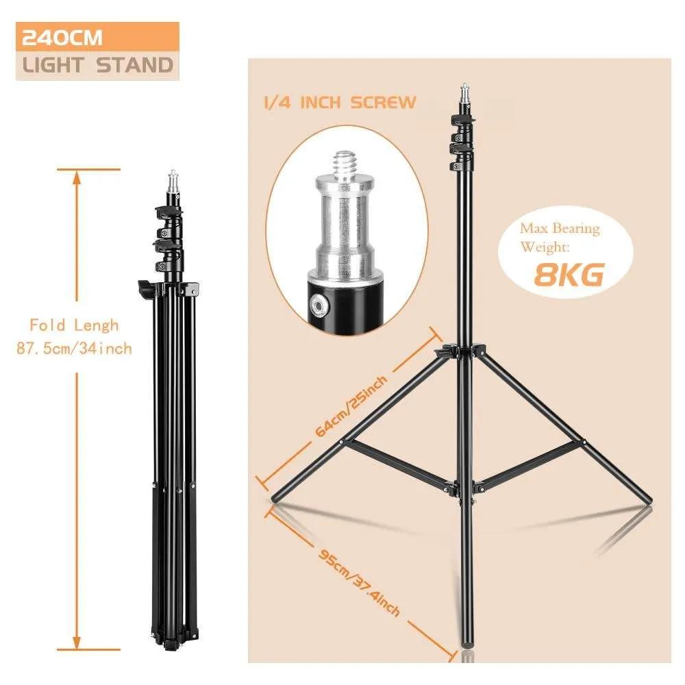 Support tripod 2,4m reglable