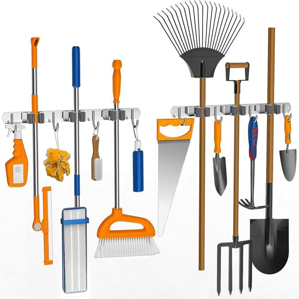 1/7 Porte Manteau Et Porte Outils/balais